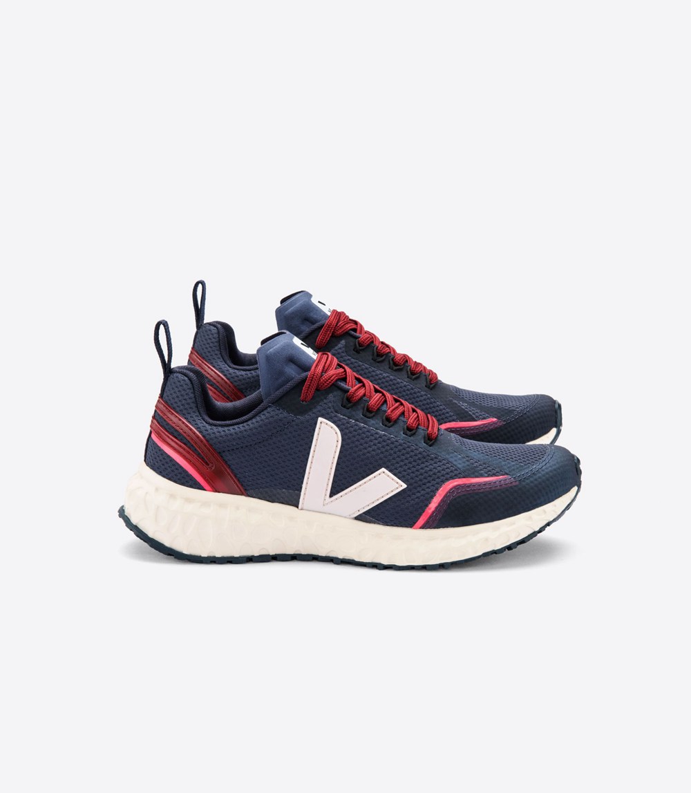 Veja Sneakers Dam - Condor Mesh - Blå/Vita - 531829-IXU